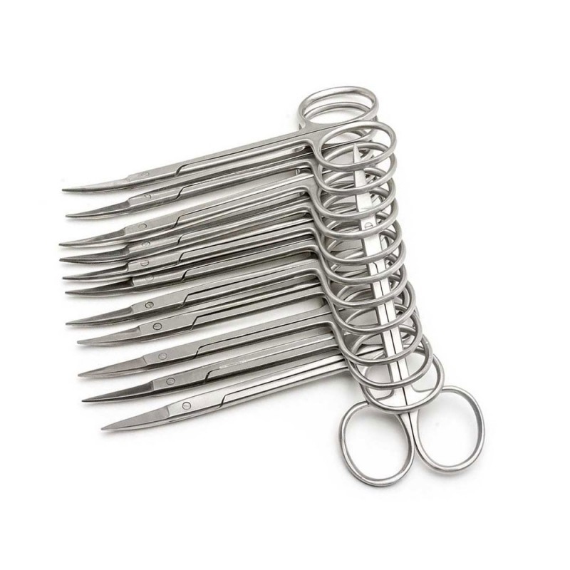 Iris Scissors 11.5cm Curved 12 Pcs