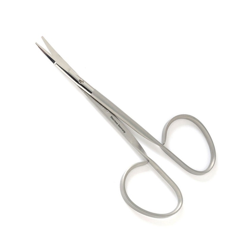 Kaye Scissors Curved Serrated